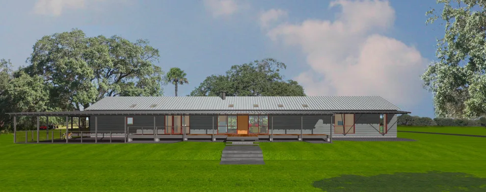 Zolfo Springs residence by Robert M. Cain, Architect - Photo 2