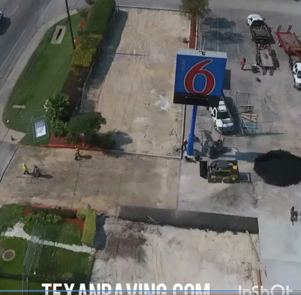 Asphalt Repair Project at Motel 6 in Austin, TX by Texan Paving by Texan Paving - Photo 4