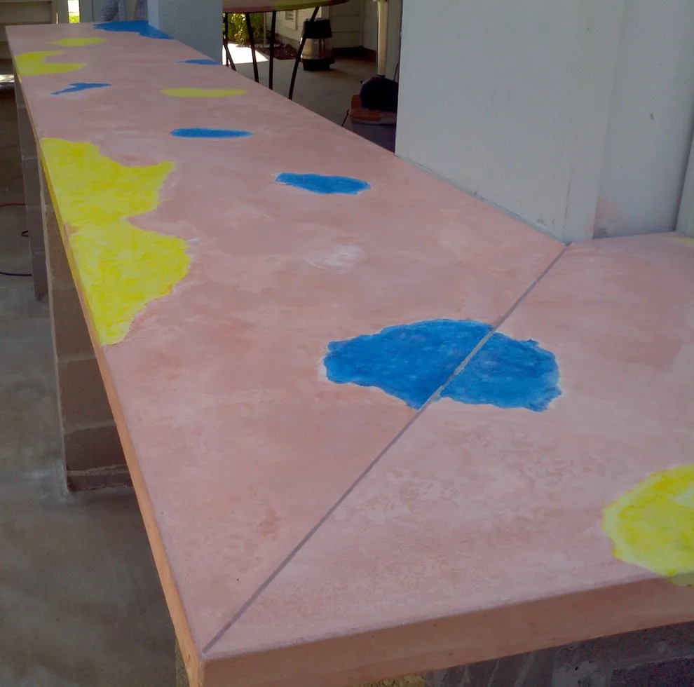 Cement Surface Counters by Stamped Artistry - Photo 38