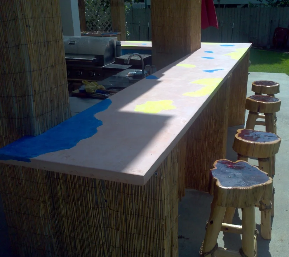 Cement Surface Counters by Stamped Artistry - Photo 31