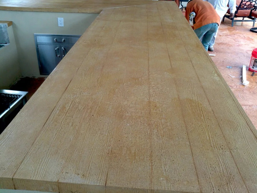 Cement Surface Counters by Stamped Artistry - Photo 2