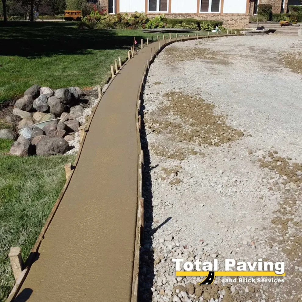 Cement pavement by Total Paving And Brick Services - Photo 11