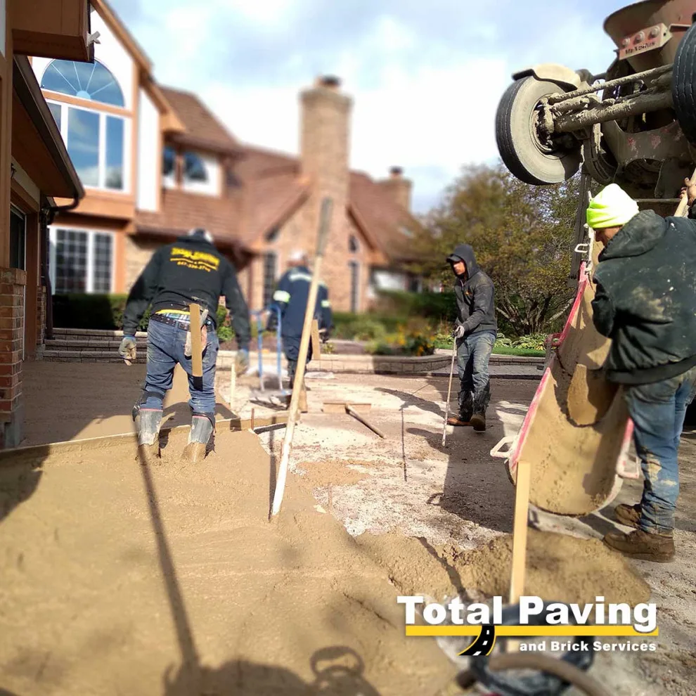 Cement pavement by Total Paving And Brick Services - Photo 25