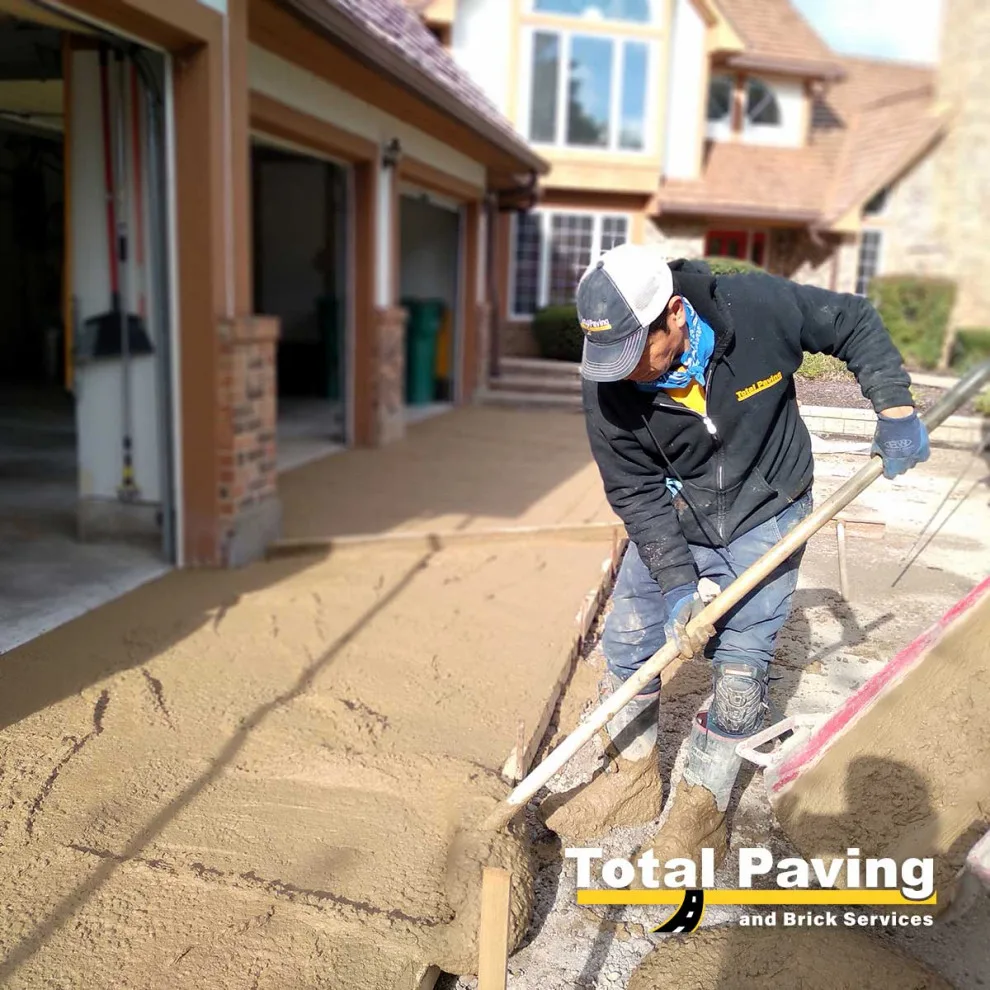 Cement pavement by Total Paving And Brick Services - Photo 36