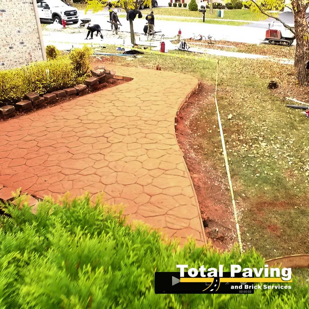 Cement pavement by Total Paving And Brick Services - Photo 34