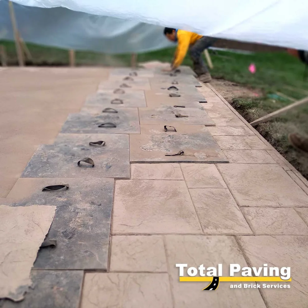 Cement pavement by Total Paving And Brick Services - Photo 15