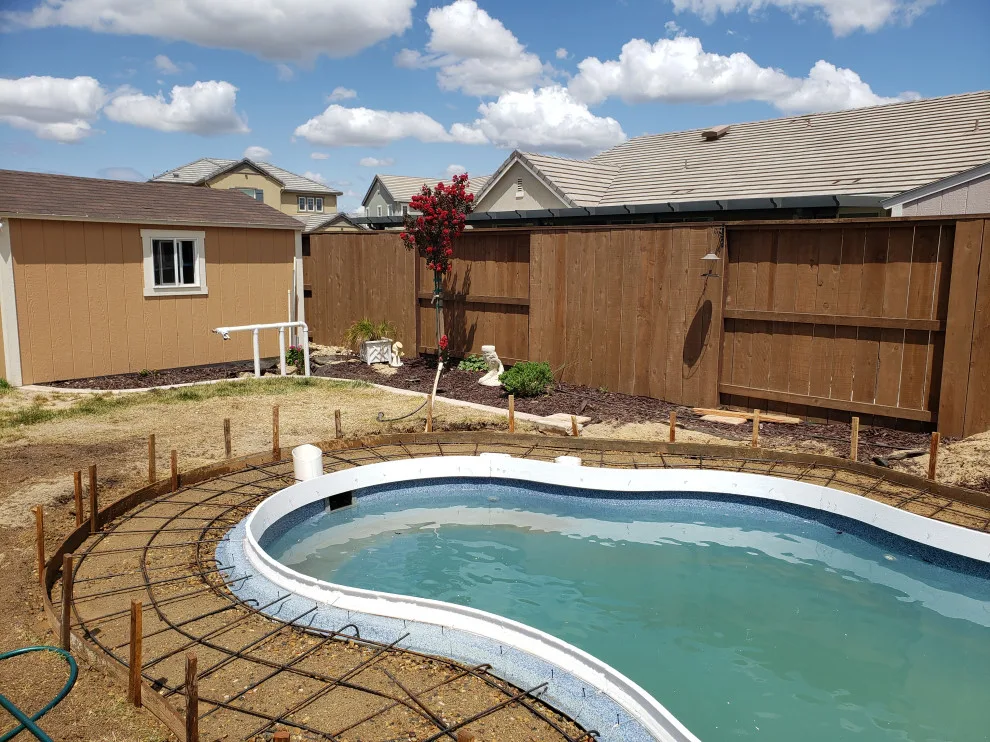 pool decking project by Craftsman Construction Lic.1030935 - Photo 3