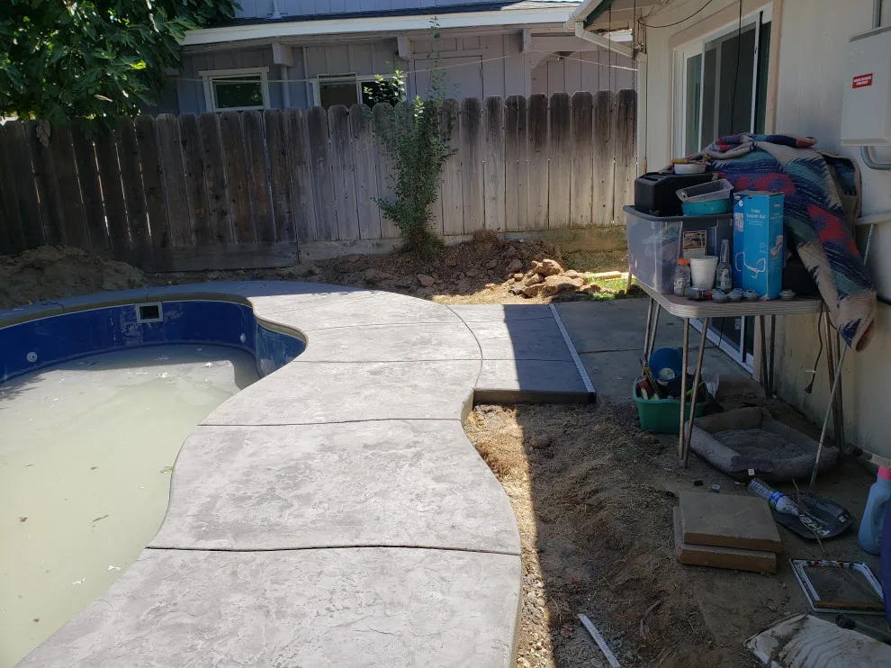 deck around the pool by Craftsman Construction Lic.1030935 - Photo 2