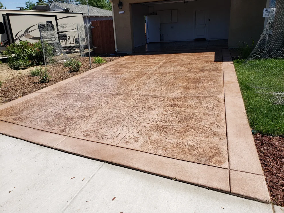 stamped concrete by Craftsman Construction Lic.1030935 - Photo 6