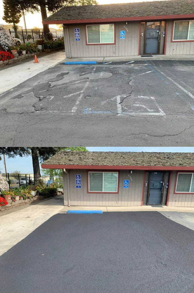 Fix alligator cracks using Type 2 Slurry Seal by California Asphalt Sealcoat - Photo 5