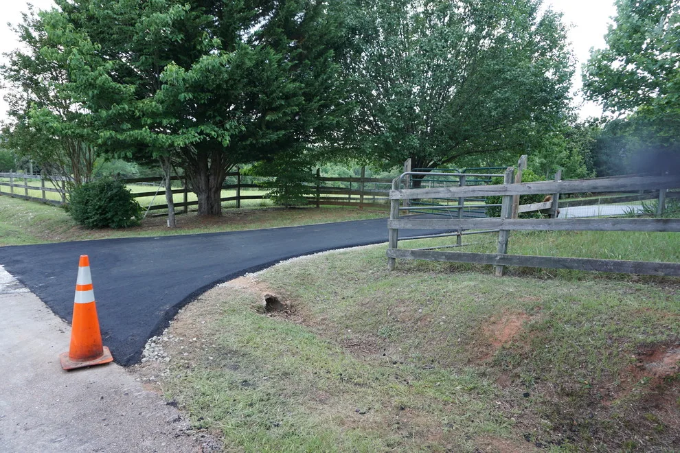 Circular Asphalt Driveway Installation (Campobello SC) by Deal Asphalt Inc - Photo 10