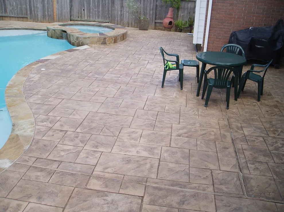 Textured Concrete by Stamped Artistry - Photo 33