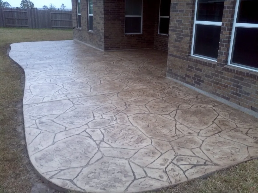 Textured Concrete by Stamped Artistry - Photo 14