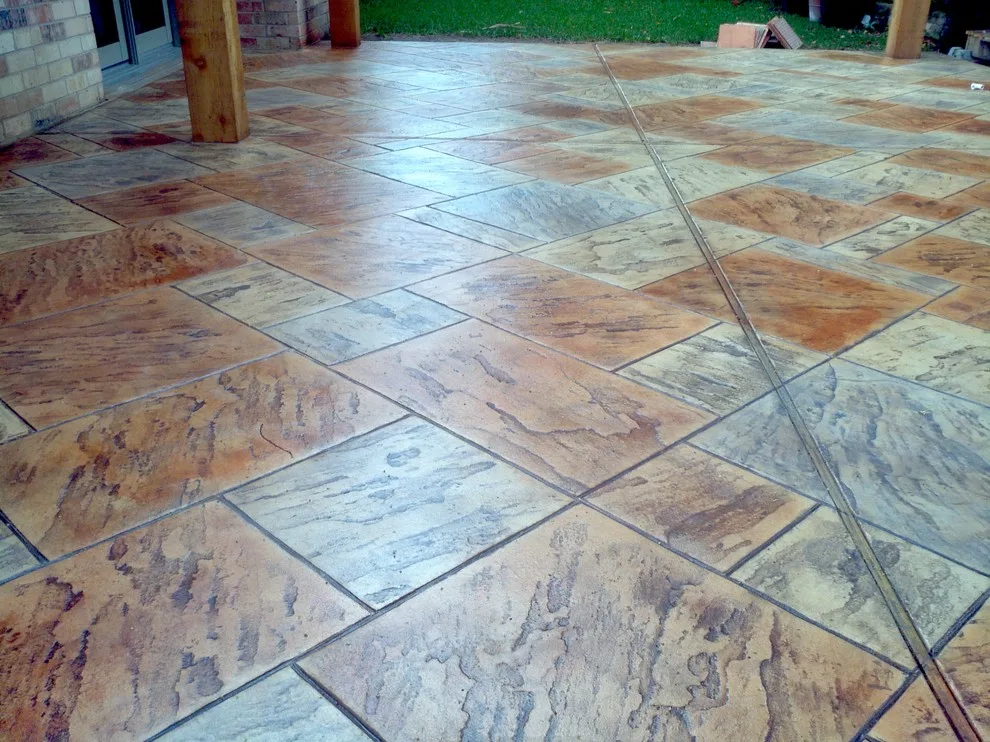 Textured Concrete by Stamped Artistry - Photo 15