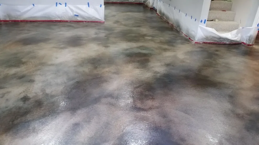 Concrete Staining and Sealing Project by Enduracrete - Photo 2