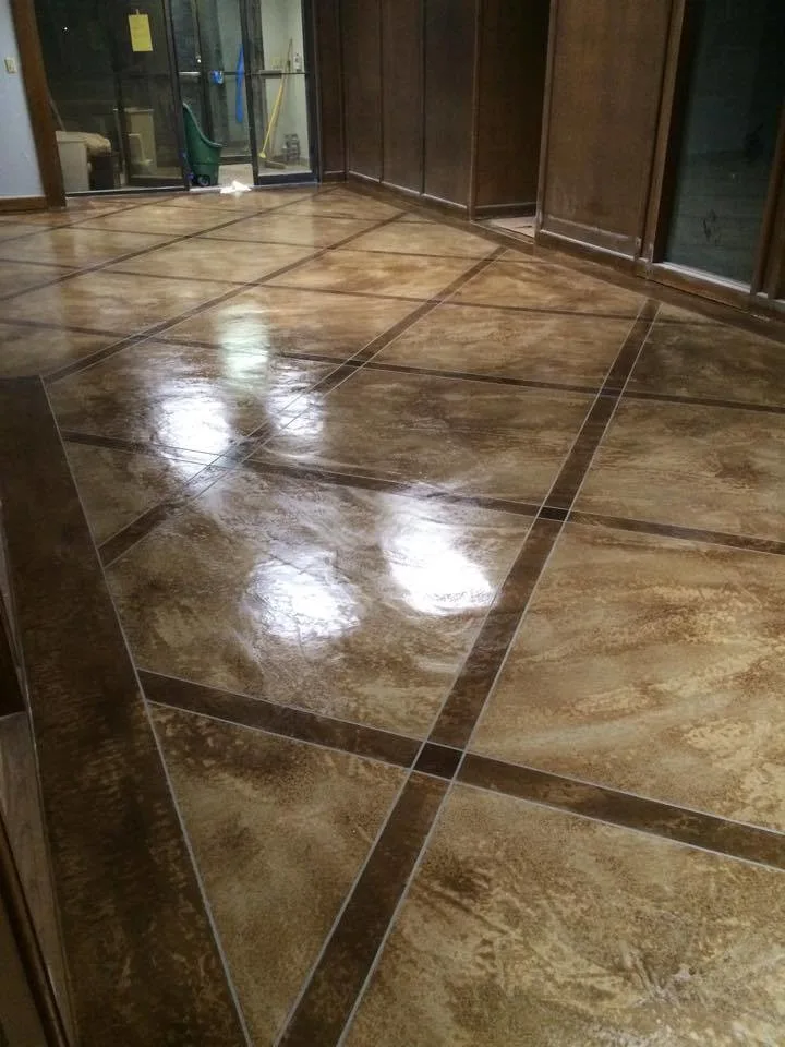 Concrete Staining and Sealing Project by Enduracrete - Photo 14
