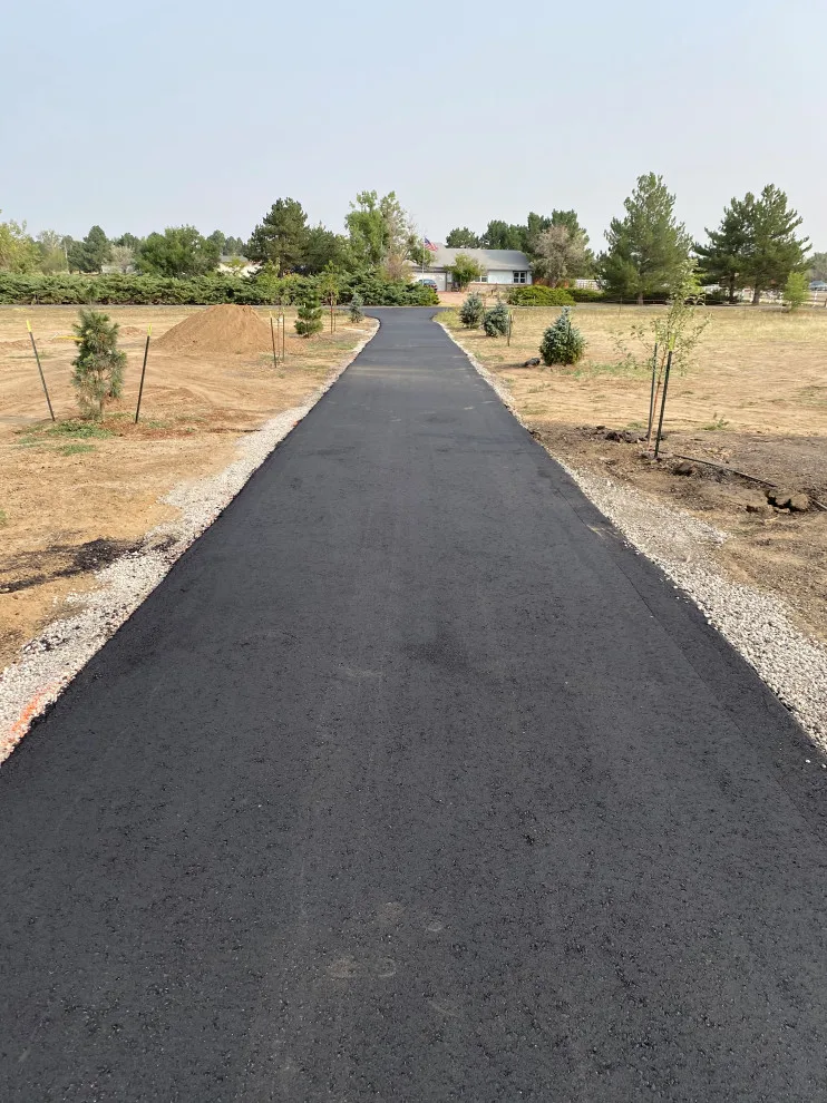 Paving with asphalt by Blacktop Plus - Photo 13