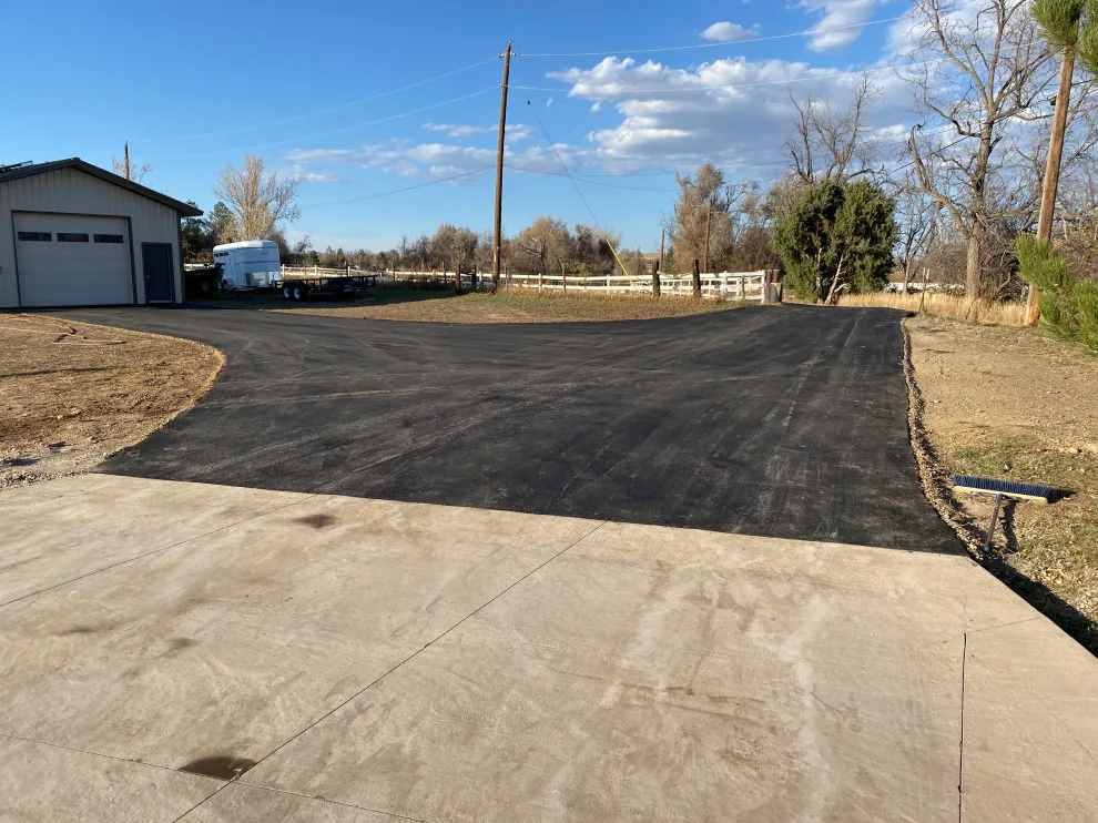 Paving with asphalt by Blacktop Plus - Photo 10