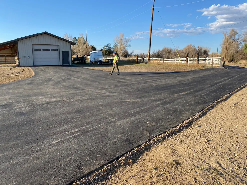 Paving with asphalt by Blacktop Plus - Photo 20