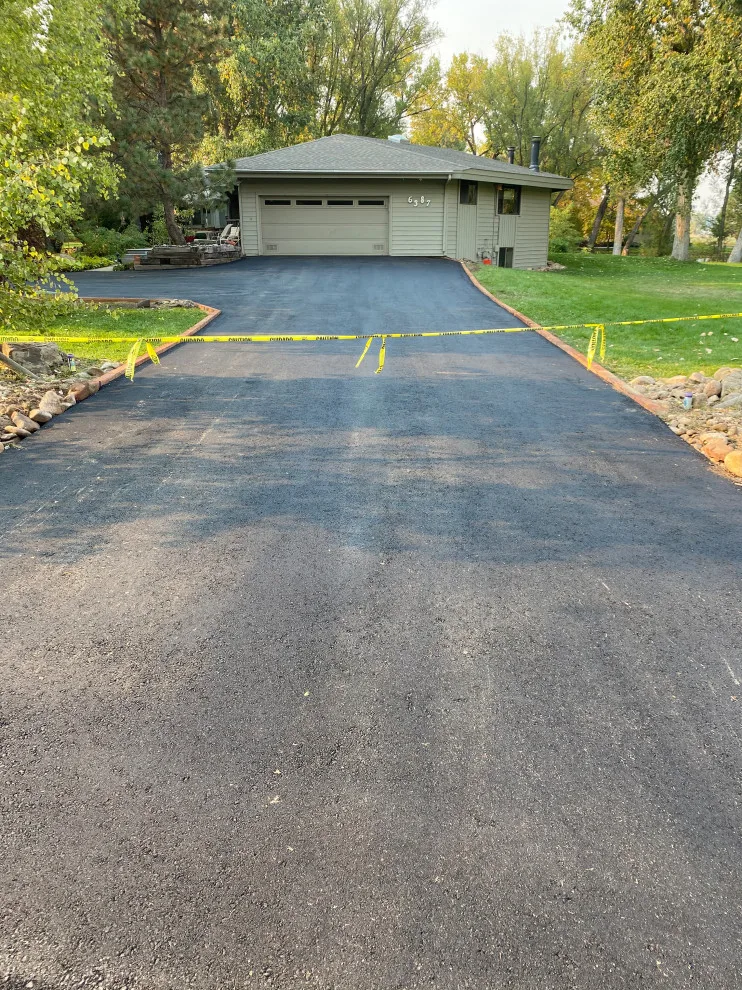 Paving with asphalt by Blacktop Plus - Photo 21