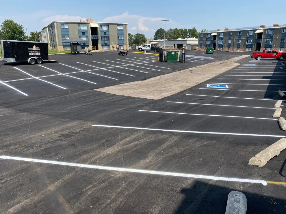 Paving with asphalt by Blacktop Plus - Photo 11