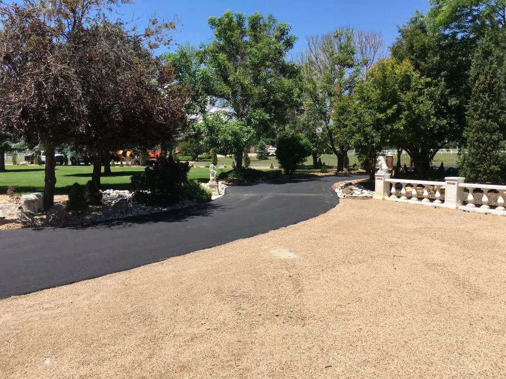 Paving with asphalt by Blacktop Plus - Photo 9