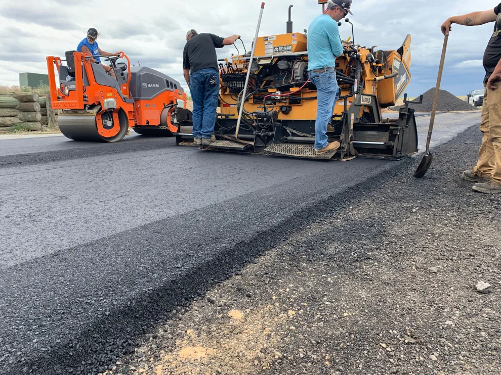 Paving with asphalt by Blacktop Plus - Photo 24