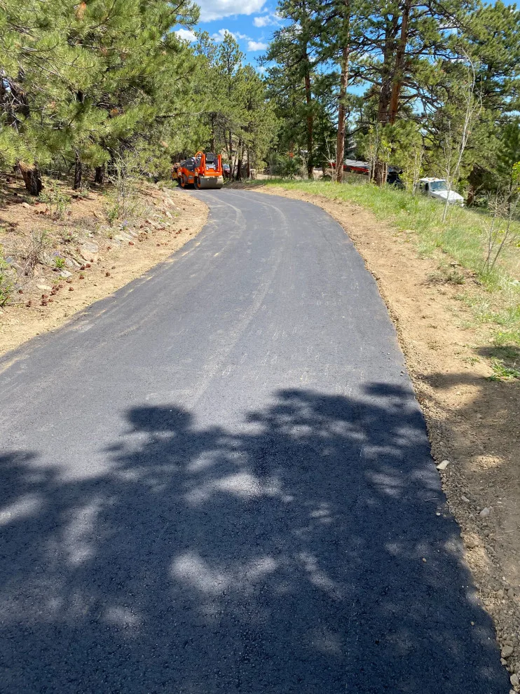 Paving with asphalt by Blacktop Plus - Photo 18