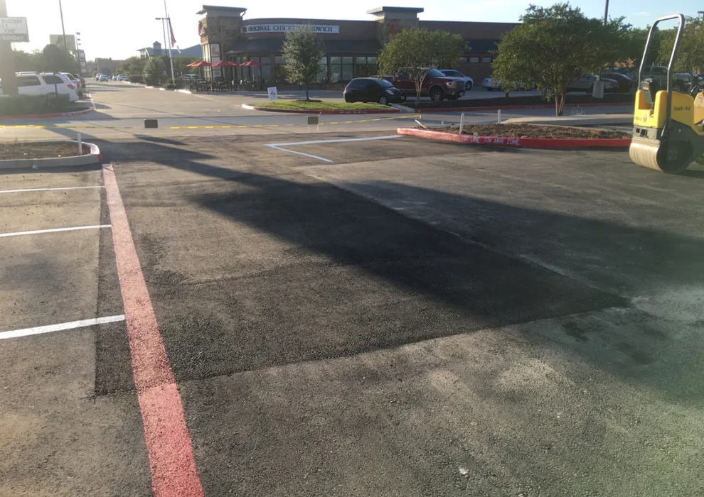 Austin, TX Asphalt Parking Lot Development by Texan Paving - Photo 3
