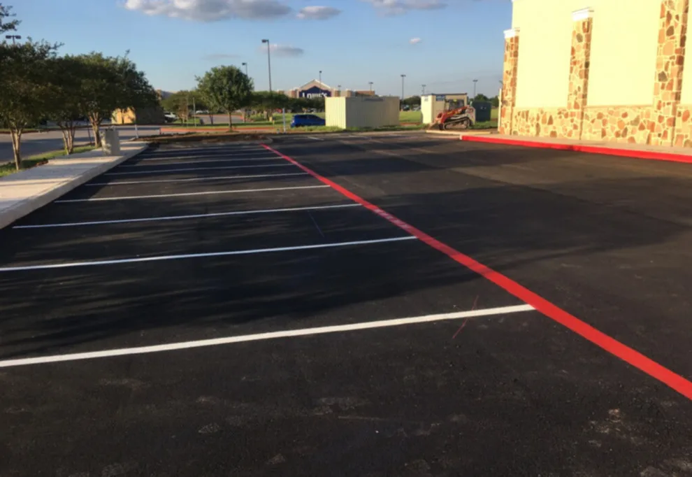 Austin, TX Asphalt Parking Lot Development by Texan Paving - Photo 5