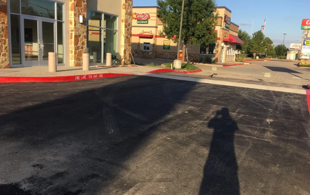 Austin, TX Asphalt Parking Lot Development by Texan Paving - Photo 2