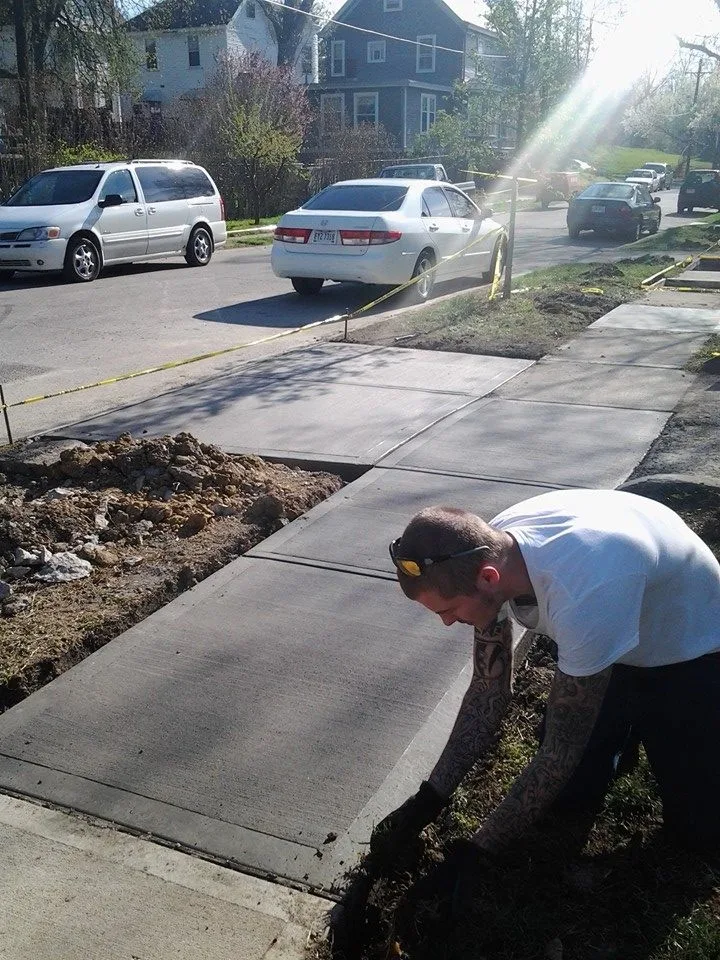Cincinnati Sidewalk Initiative 2014 by Addis & Barrett Concrete - Photo 10