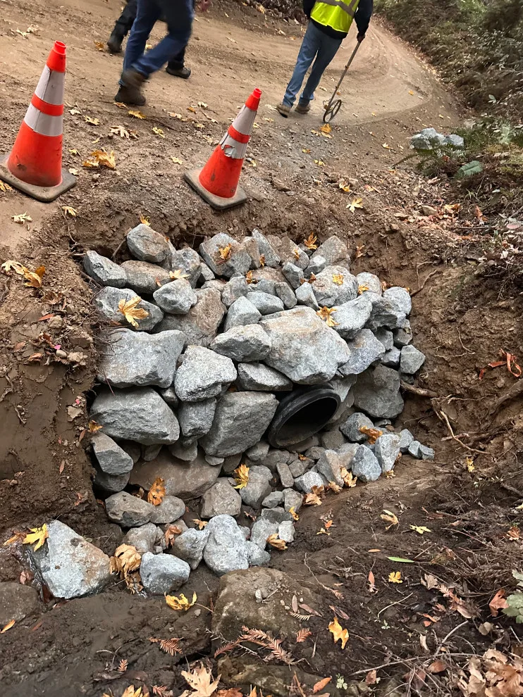 Conley Creek Road Erosion Control Initiative by South Bay Grading - Photo 13