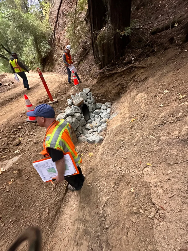 Conley Creek Road Erosion Control Initiative by South Bay Grading - Photo 5
