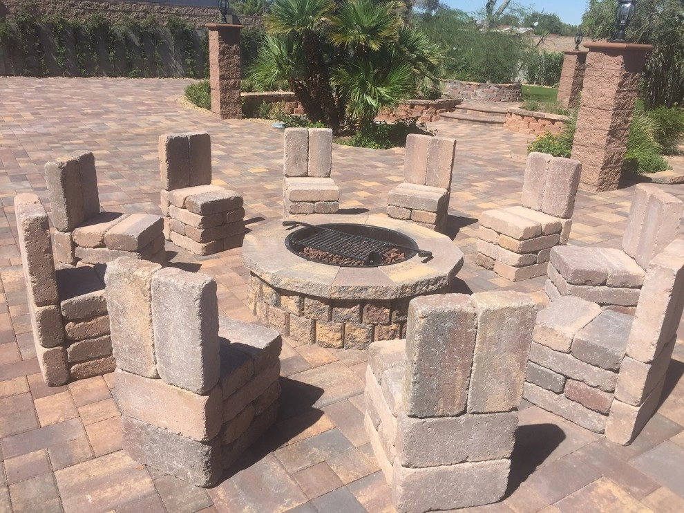 Fire Pit by Sunny Landscaping - Photo 16