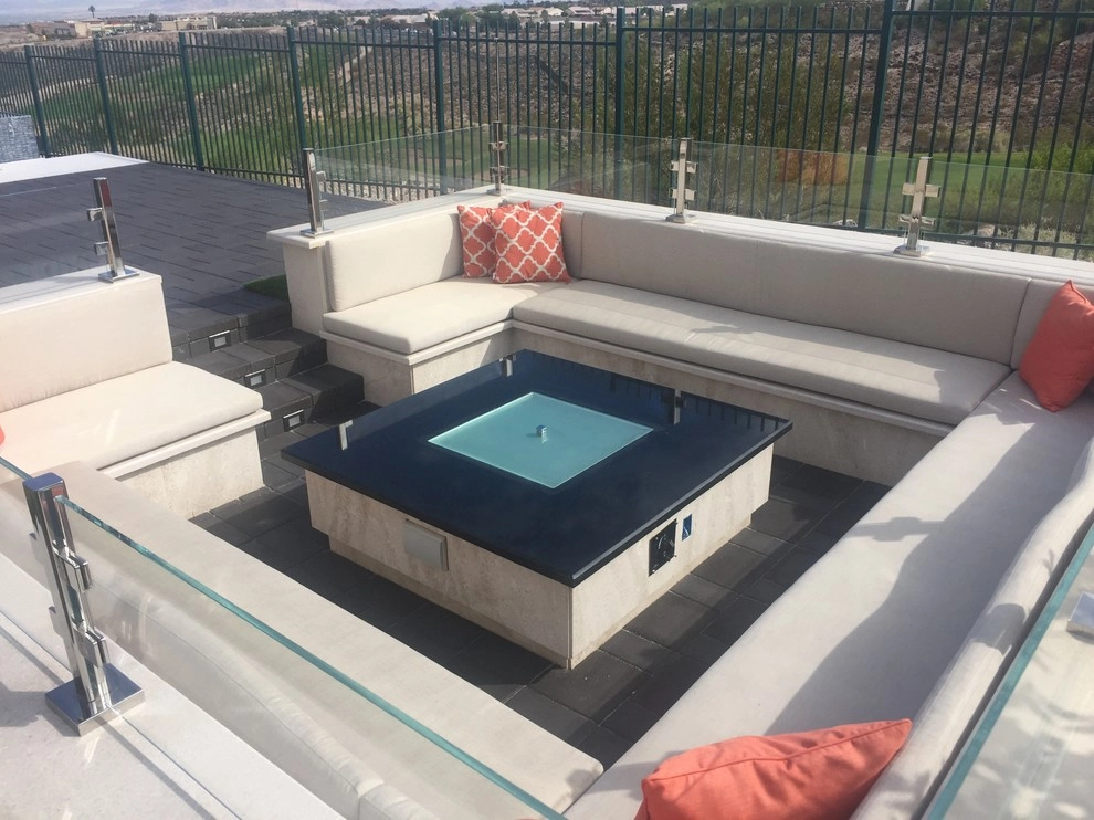 Fire Pit by Sunny Landscaping - Photo 19