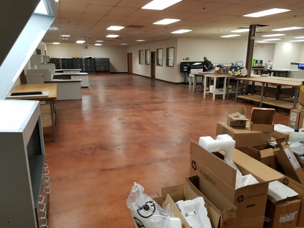 Garlich Concrete Stain Printing Project by Enduracrete - Photo 13