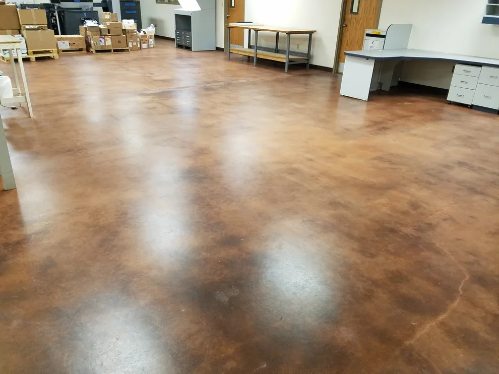 Garlich Concrete Stain Printing Project by Enduracrete - Photo 16