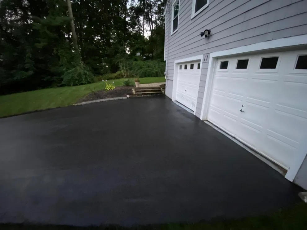 Sealcoating Driveway in Holden MA by Standard Sealcoating - Photo 4