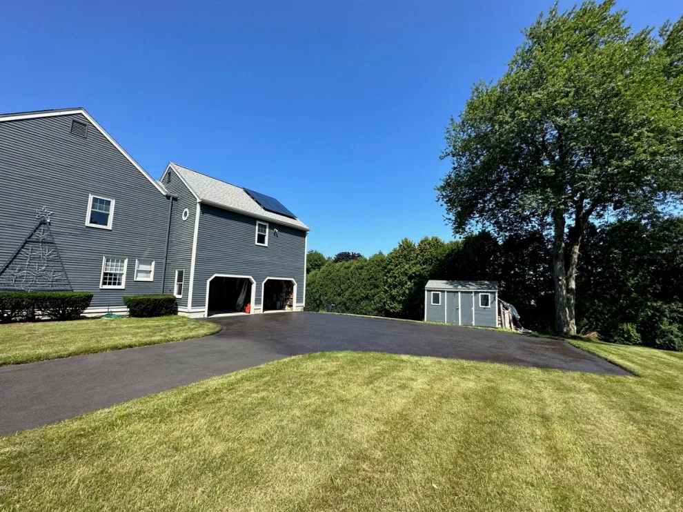 Marlborough MA Home Driveway Sealing by Standard Sealcoating - Photo 4
