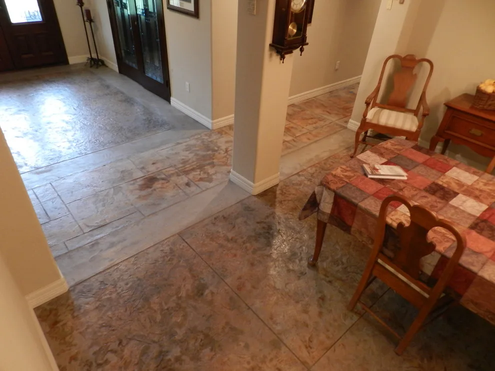 Concrete Flooring and Staining for Interiors by Stamped Artistry - Photo 12