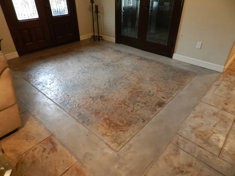 Concrete Flooring and Staining for Interiors by Stamped Artistry - Photo 4