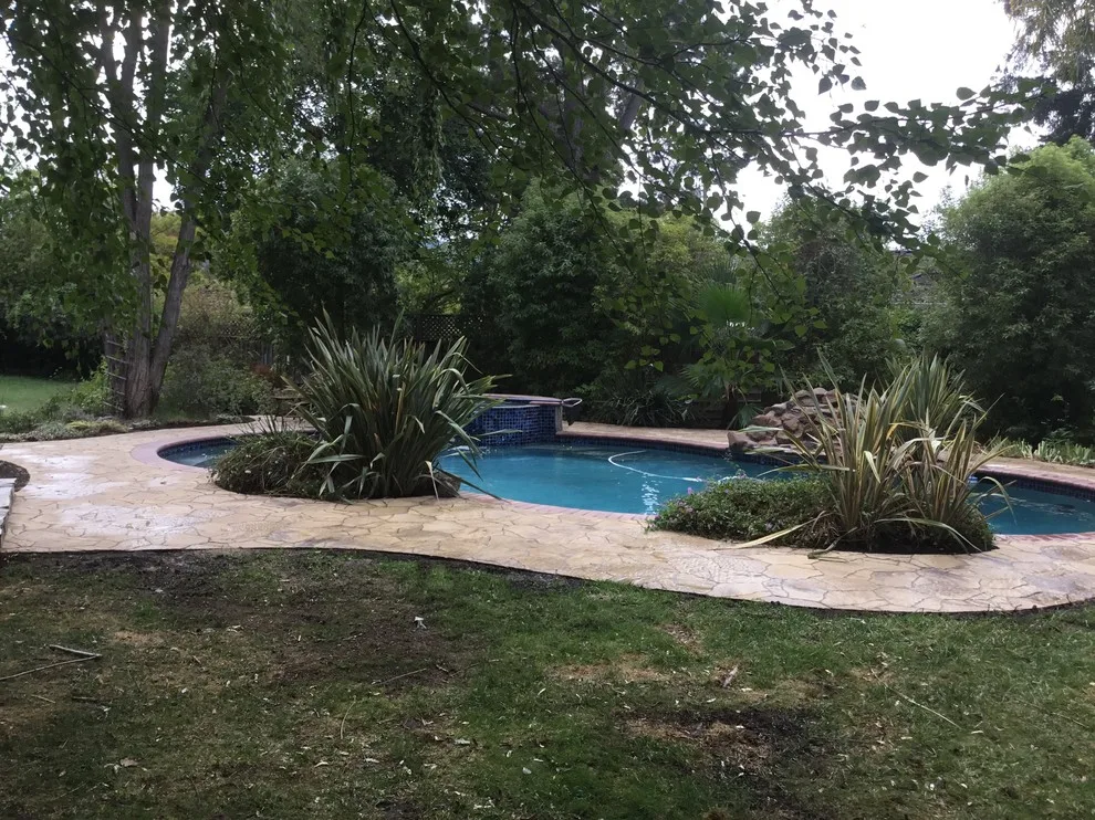 Patio pool deck for outdoor use by Select Pavers - Photo 4