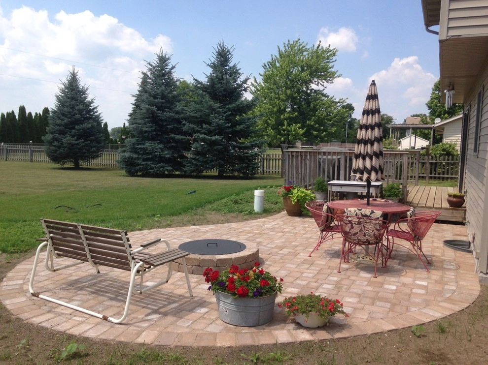 Paver Patio w/ fire pit by Superior Hardscapes - Photo 2