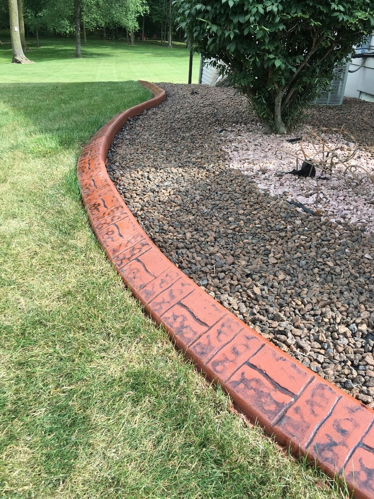 Decorative Concrete Curbing- Basketweave Design by Superior Hardscapes - Photo 2