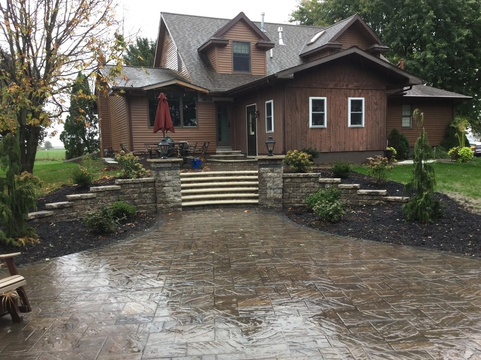 Paver Patio w/fire pit & seat wall by Superior Hardscapes - Photo 8
