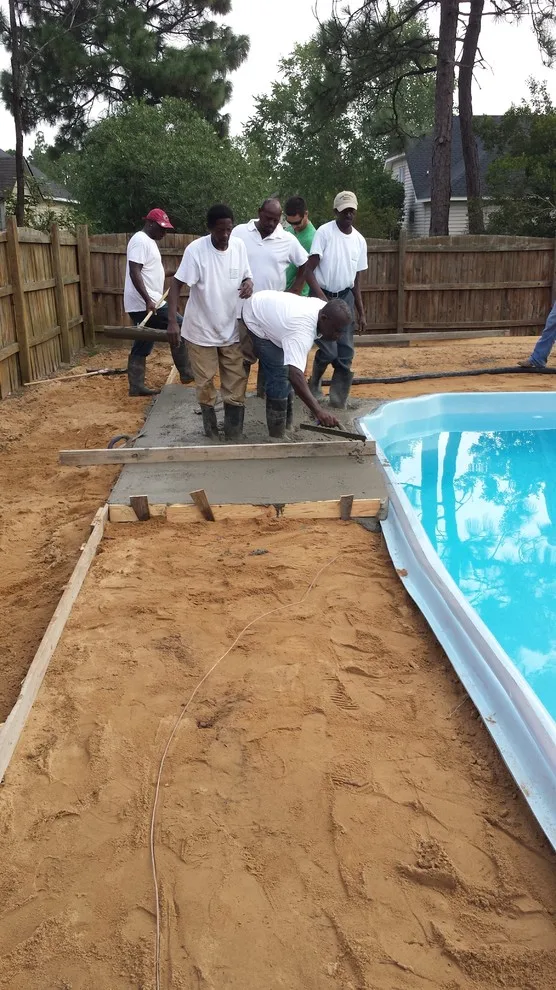 Swimming Pool Patios by Doug Dickerson Concrete - Photo 10