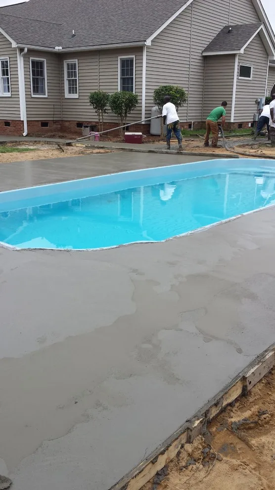 Swimming Pool Patios by Doug Dickerson Concrete - Photo 8