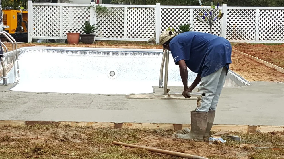 Swimming Pool Patios by Doug Dickerson Concrete - Photo 9