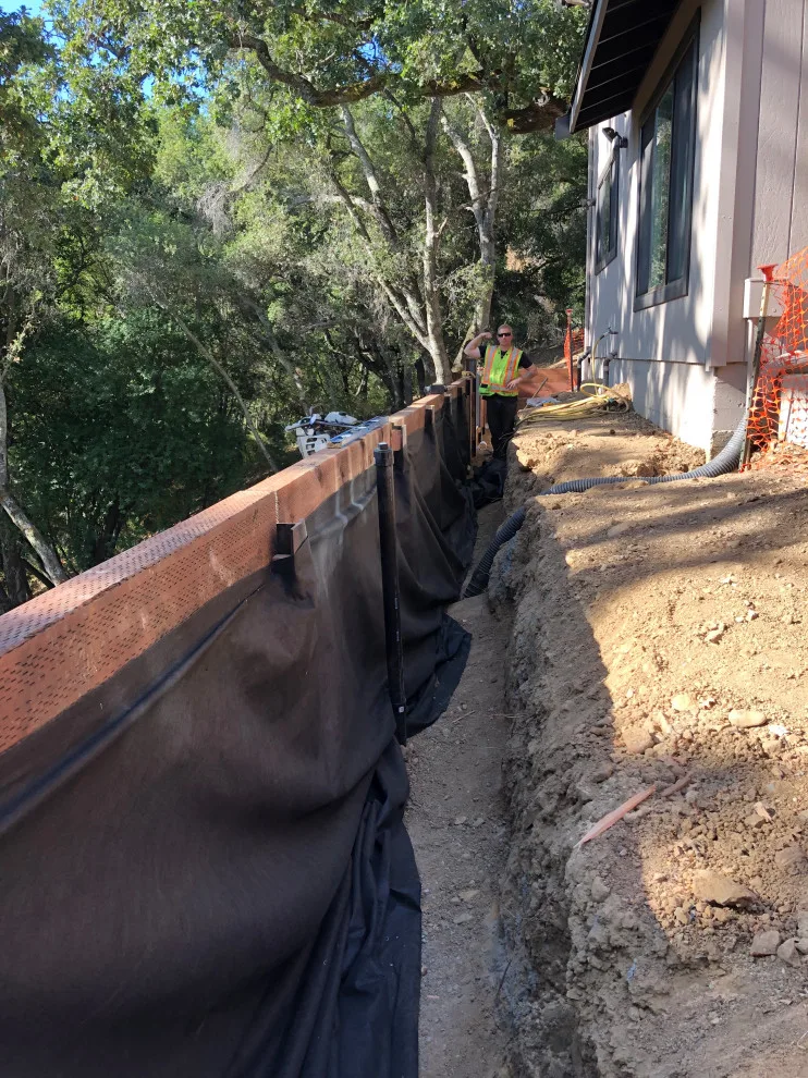 Residential Retaining Wall Project by South Bay Grading - Photo 5